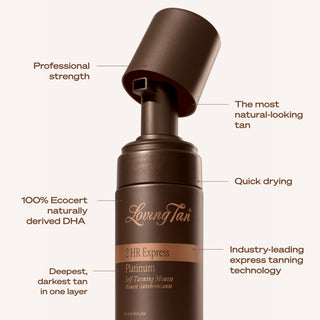 2 HR Express Platinum Self-Tanning Mousse 200ml