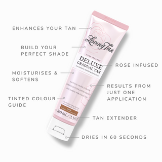 Rose Deluxe Gradual Tan Dark